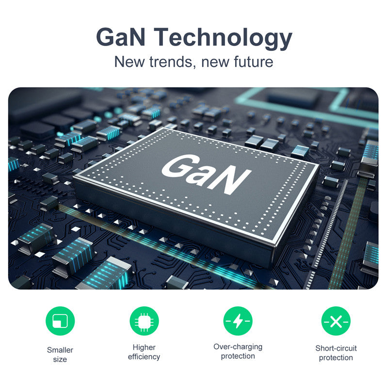 65W GaN PD Fast Charging Head