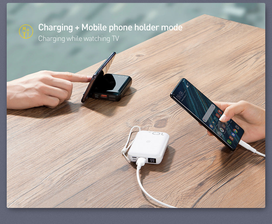Baseus Wireless Fast Charging Power Bank with LED Display