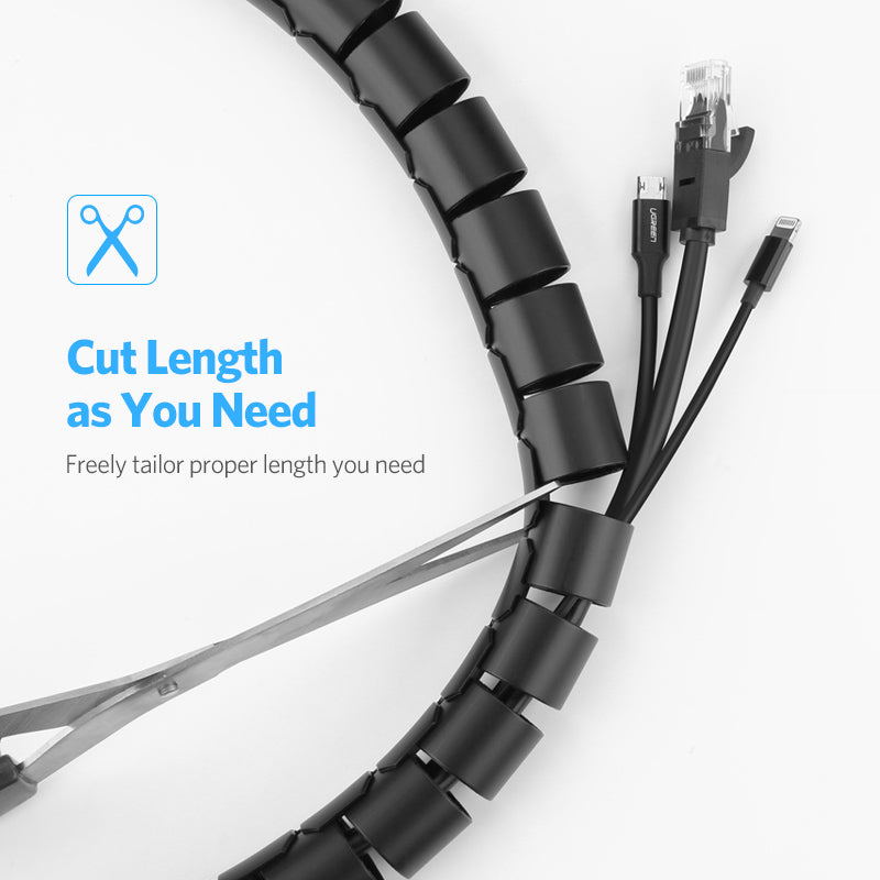 UGREEN Cable Management Sleeve for Organizing Wires