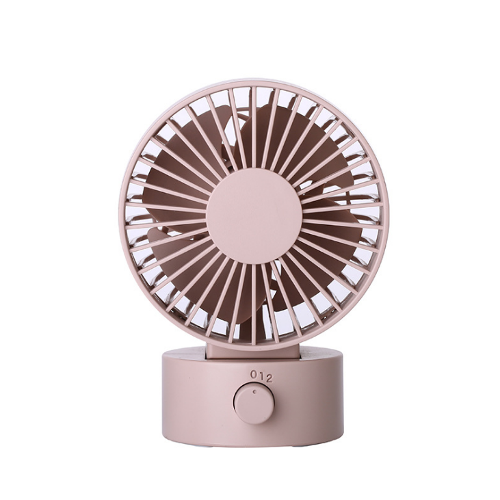 Silent Dual-Blade Mini USB Desk Fan