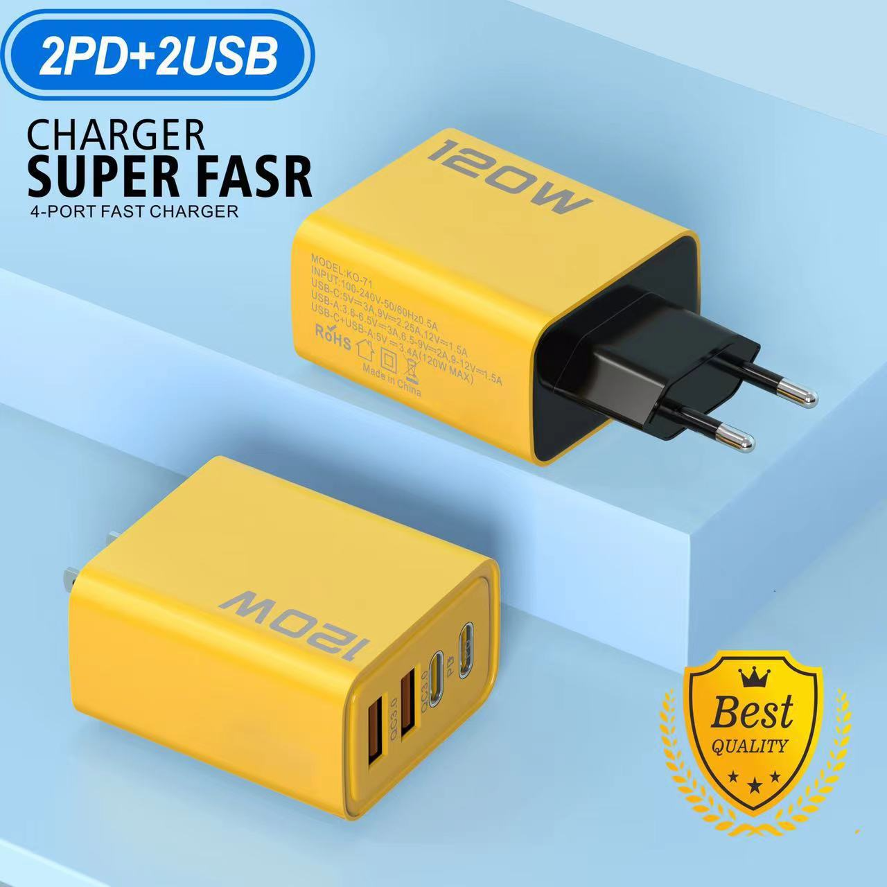 Dual PD & USB Charger