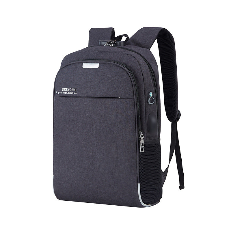 USB Charging Casual Business Backpack
