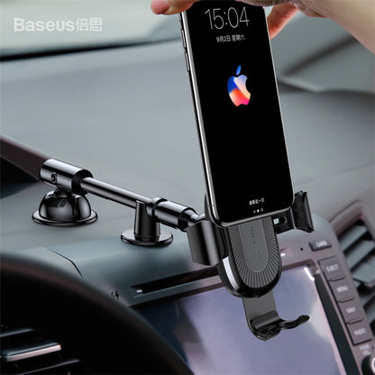 BASEUS Gravity Car Mount Wireless Charger for iPhone X