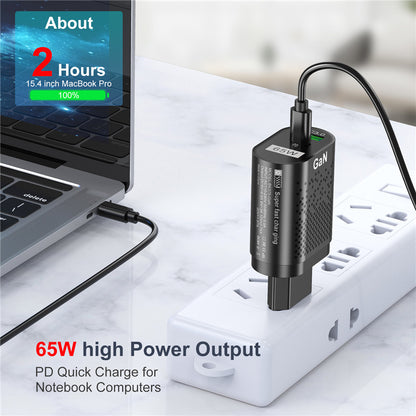 65W GaN PD Fast Charging Head