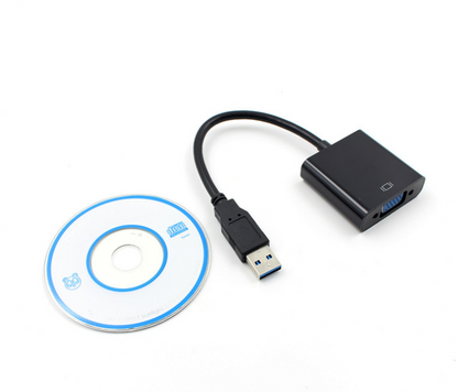 USB to VGA Adapter Cable - USB 3.0 Connection