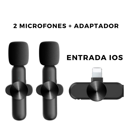 Wireless Lavalier Microphone for Audio and Video Recording