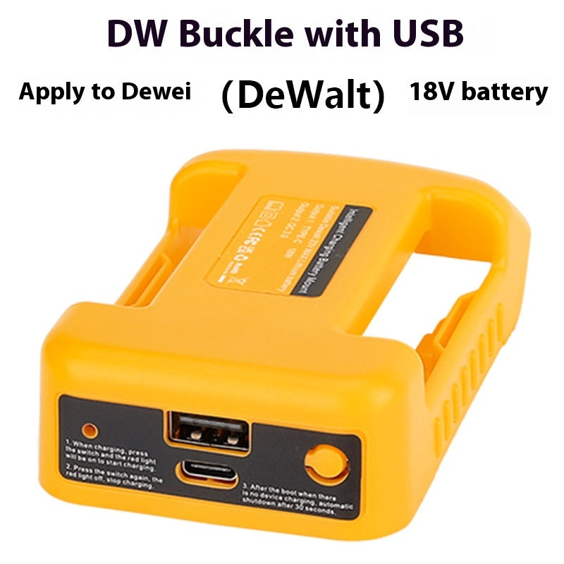 18V Belt Buckle USB