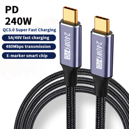 USB C to USB Type C Fast Charging Cable (0.5m to 3m)