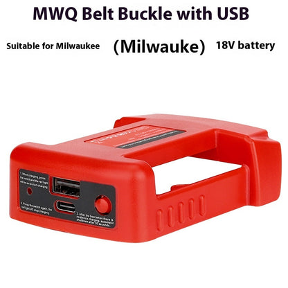 18V Belt Buckle USB