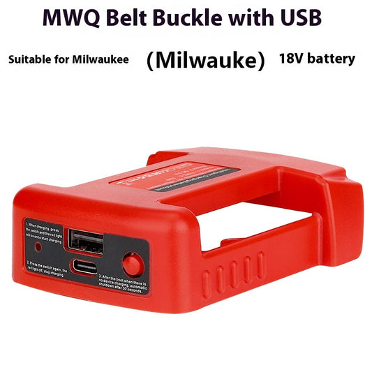 18V Belt Buckle USB