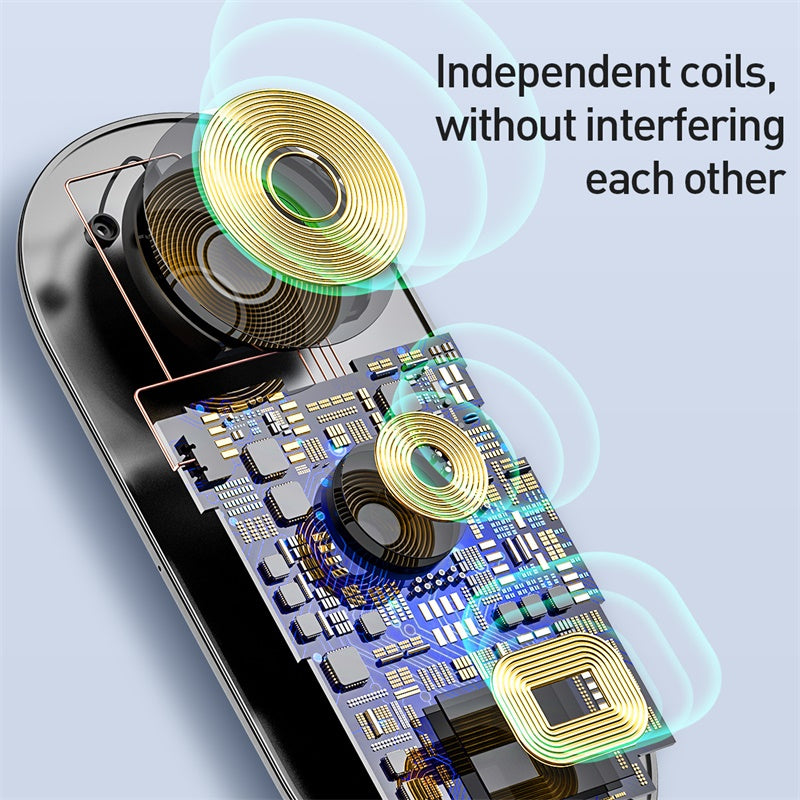 3-in-1 Wireless Charger by Baseus
