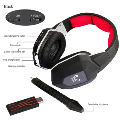 2.4G Wireless USB Gaming Headset