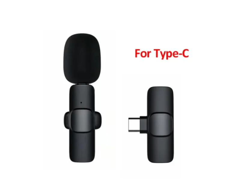 Wireless Lavalier Microphone for Audio and Video Recording
