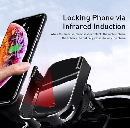 Baseus Electric Stand Wireless Charger with Infrared Sensor