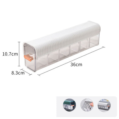 Wall-Mounted Data Cable Storage Box for Chargers